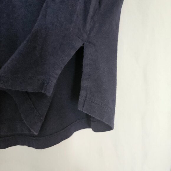 MICHAEL Michael Kors Navy Blue V-Neck Tee - Picture 3 of 8